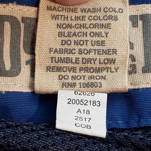 Duluth Trading Co Mens Shorts Swim Trunks Blue Size XXL 2XL Drawstring Lined - Picture 7 of 9